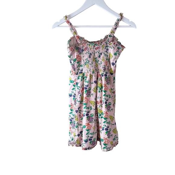 Urban Outfitters Robin Lace Up Pink Fruit Print Mini Dress Sz XS Babydoll Y2K‎ - Picture 10 of 10